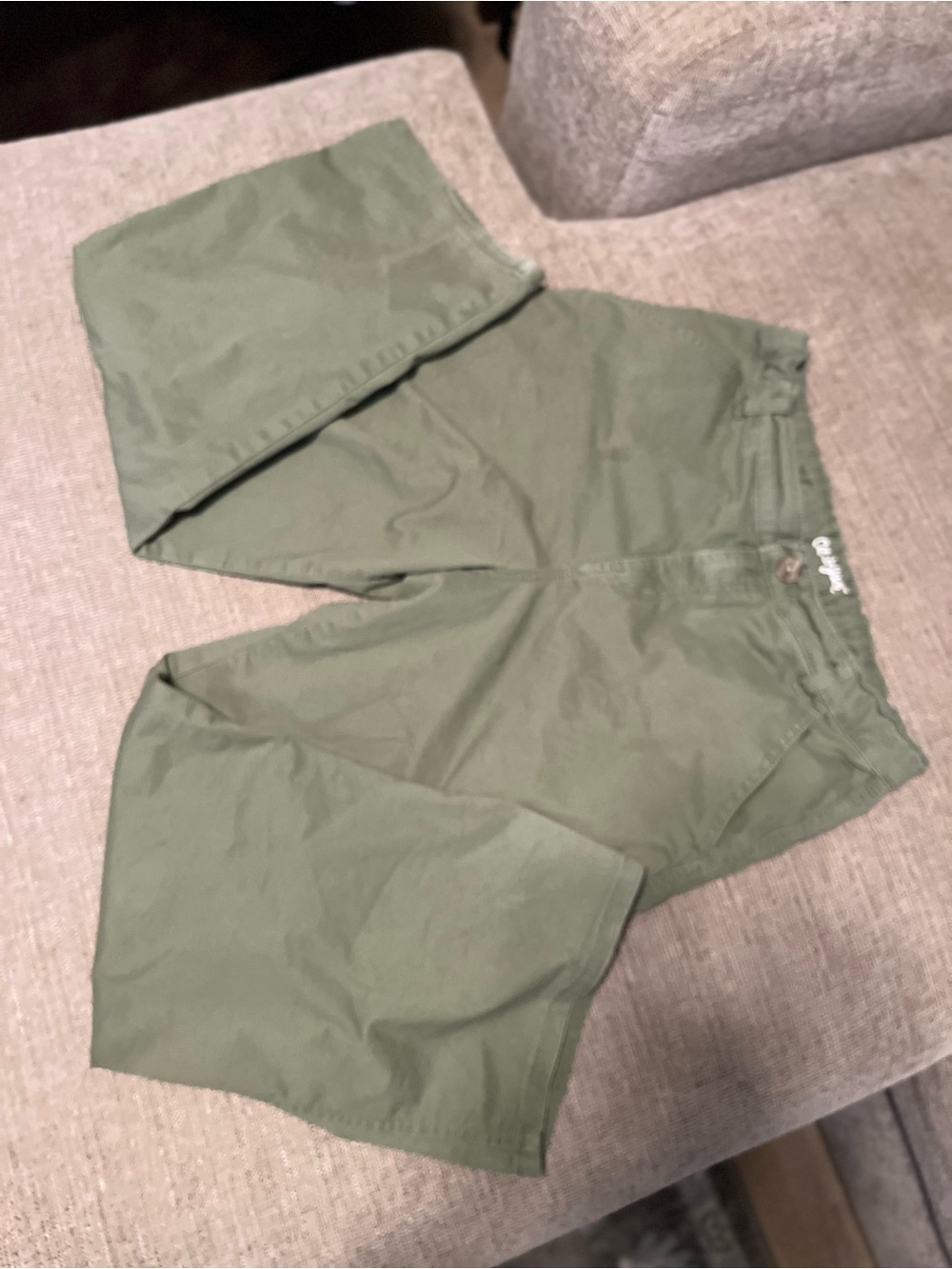 Cat & Jack Olive Green Elastic Waist Pants